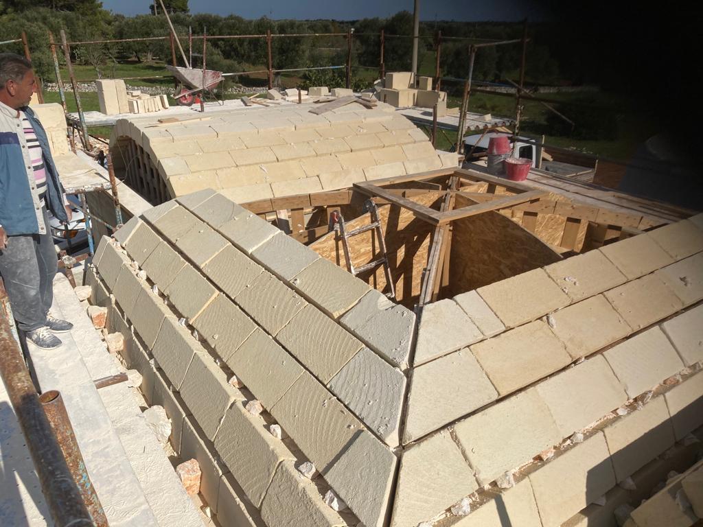 Copertura in pietra leccese - Calianno SRL
